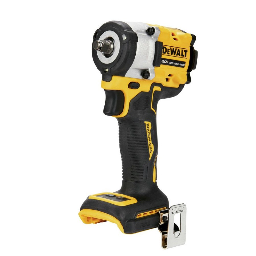 Power Tools * | Dewalt Dcf923B Atomic 20V Max Brushless Lithium-Ion 3/8 In. Cordless Impact Wrench With Hog Ring Anvil (Tool Only)