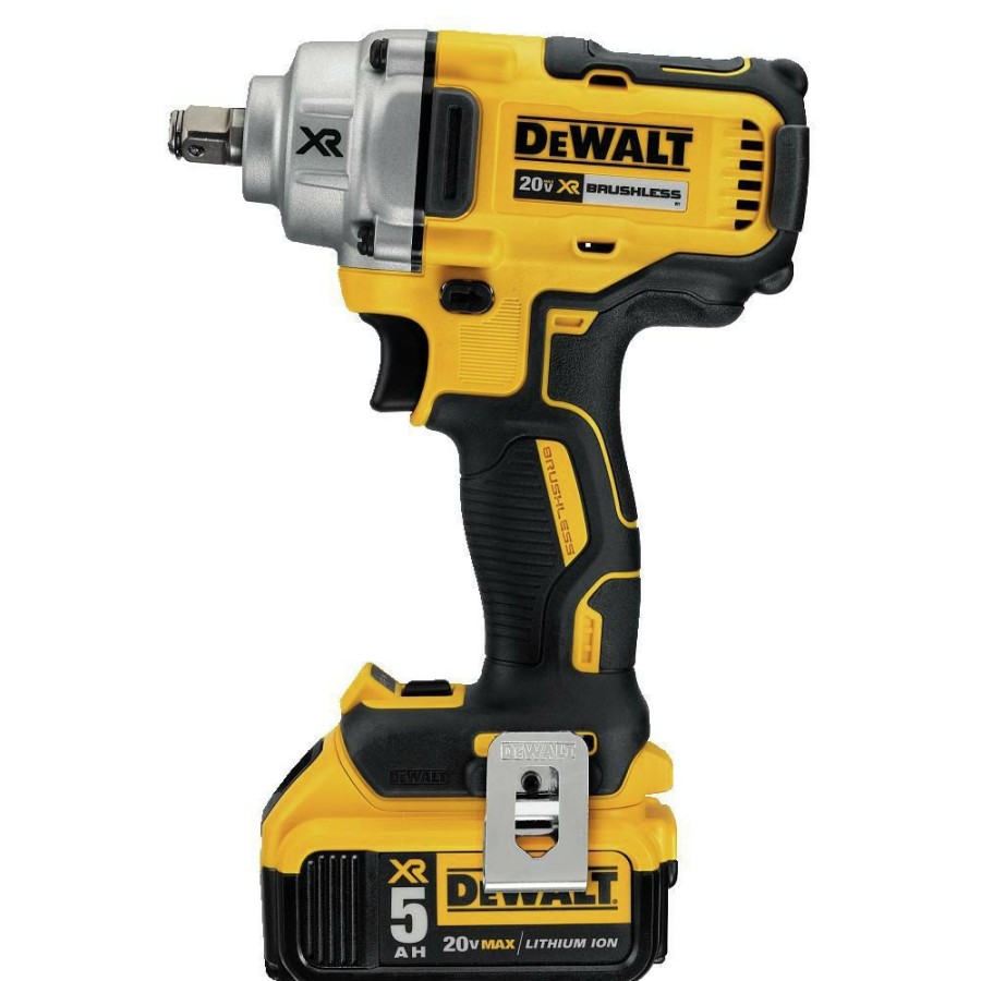 Power Tools * | Dewalt Dcf894Hp2 20V Max Xr 1/2 In. Mid-Range Cordless Impact Wrench With Hog Ring Anvil Kit