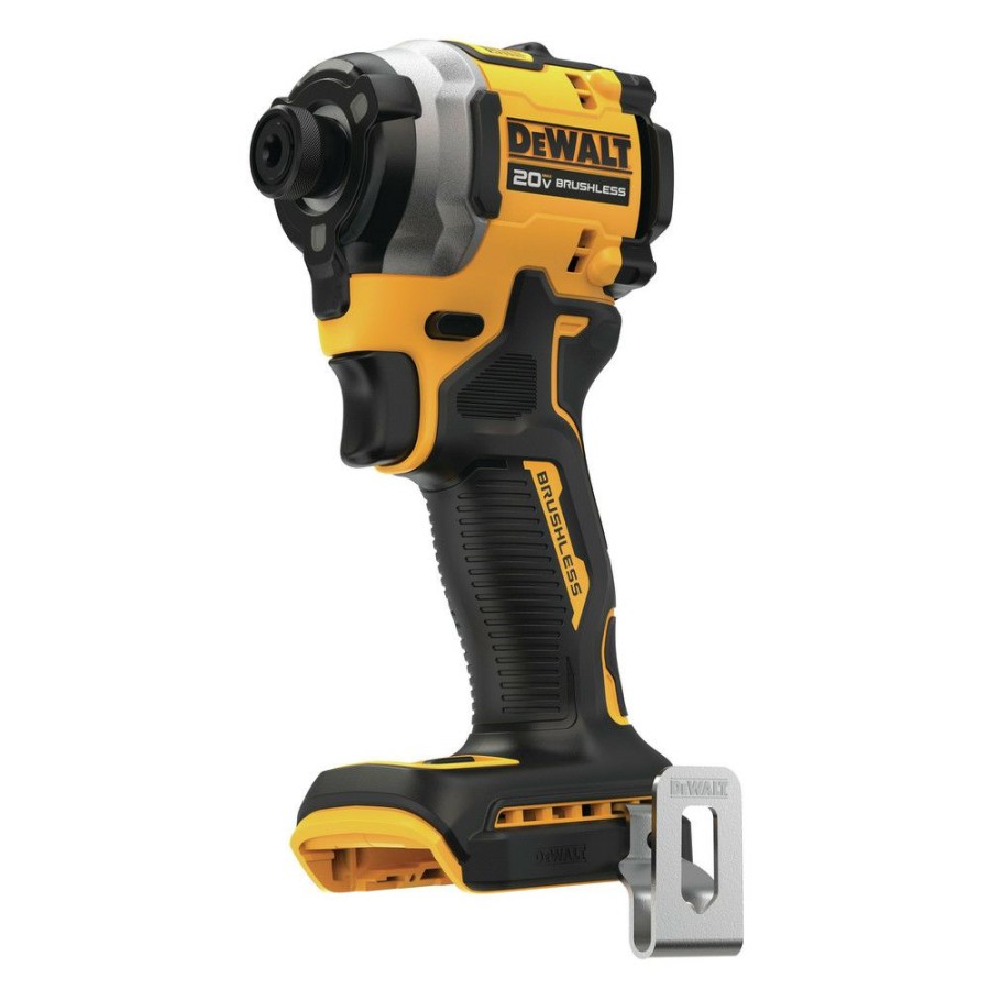 Power Tools * | Dewalt Dcf850B Atomic 20V Max Brushless Lithium-Ion 1/4 In. Cordless 3-Speed Impact Driver (Tool Only)