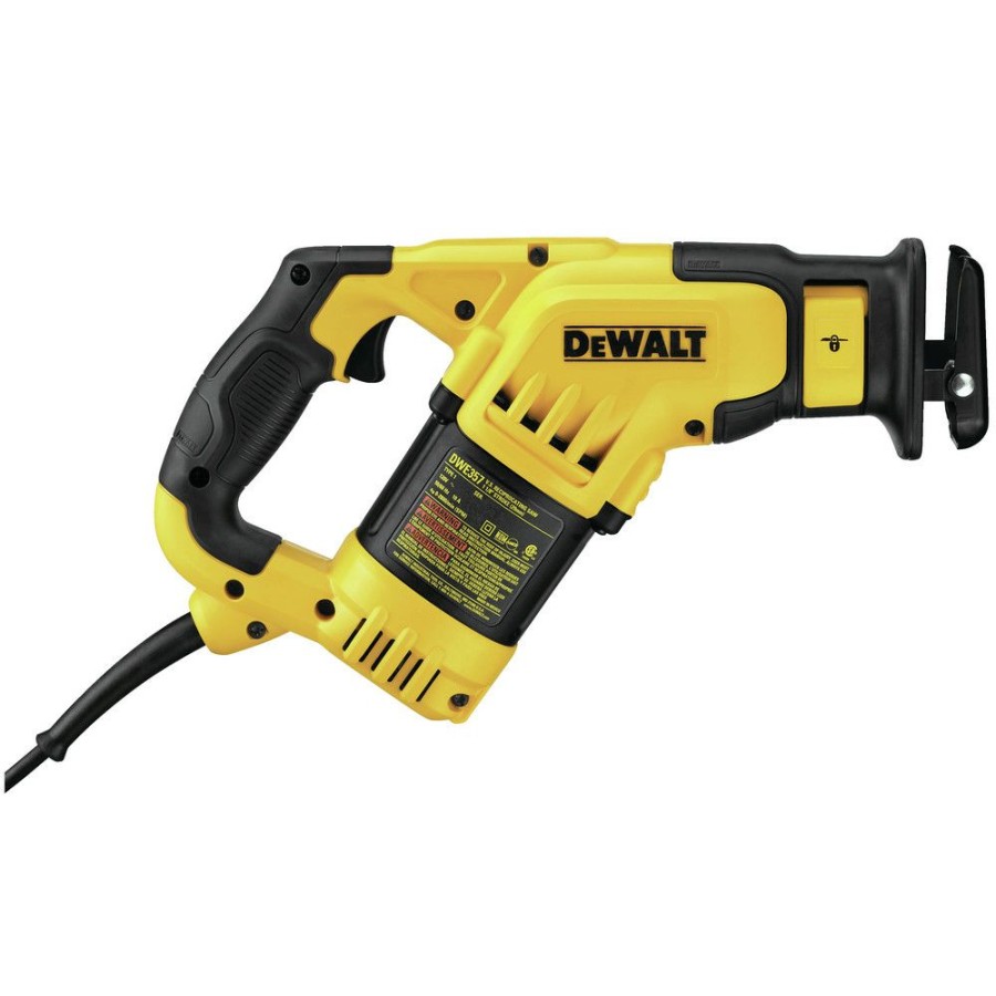 Power Tools * | Dewalt Dwe357 1-1/8 In. 12 Amp Reciprocating Saw Kit