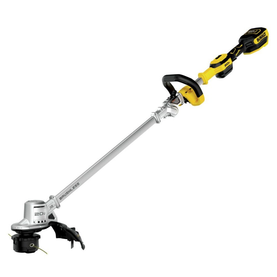 Outdoor Tools And Equipment * | Dewalt Dcst922B 20V Max Lithium-Ion Cordless 14 In. Folding String Trimmer (Tool Only)