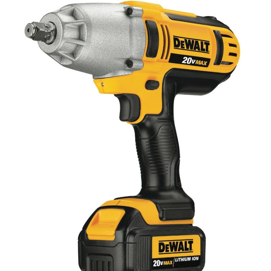 Power Tools * | Dewalt Dcf889Hm2 20V Max Xr Brushed Lithium-Ion 1/2 In. Cordless High-Torque Impact Wrench With Hog Ring Anvil Kit With (2) 4 Ah Batteries