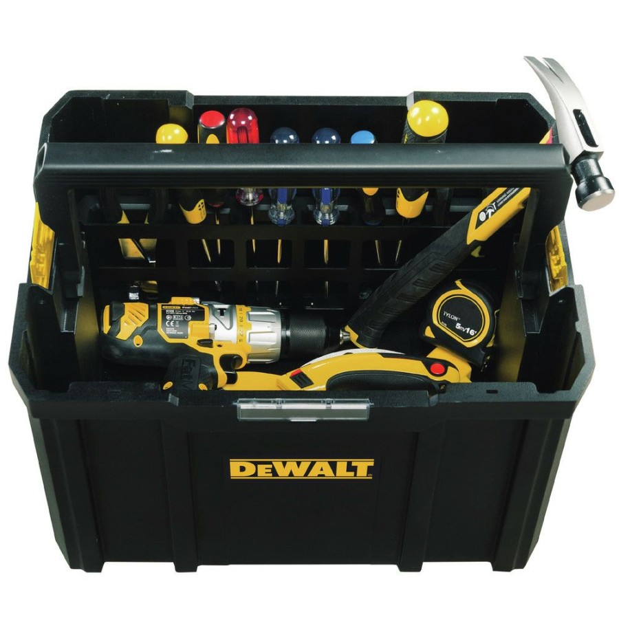 Tool Storage * | Dewalt Dwst17809 12-1/2 In. X 17-1/4 In. X 10-3/4 In. Tstack Open Tote Black