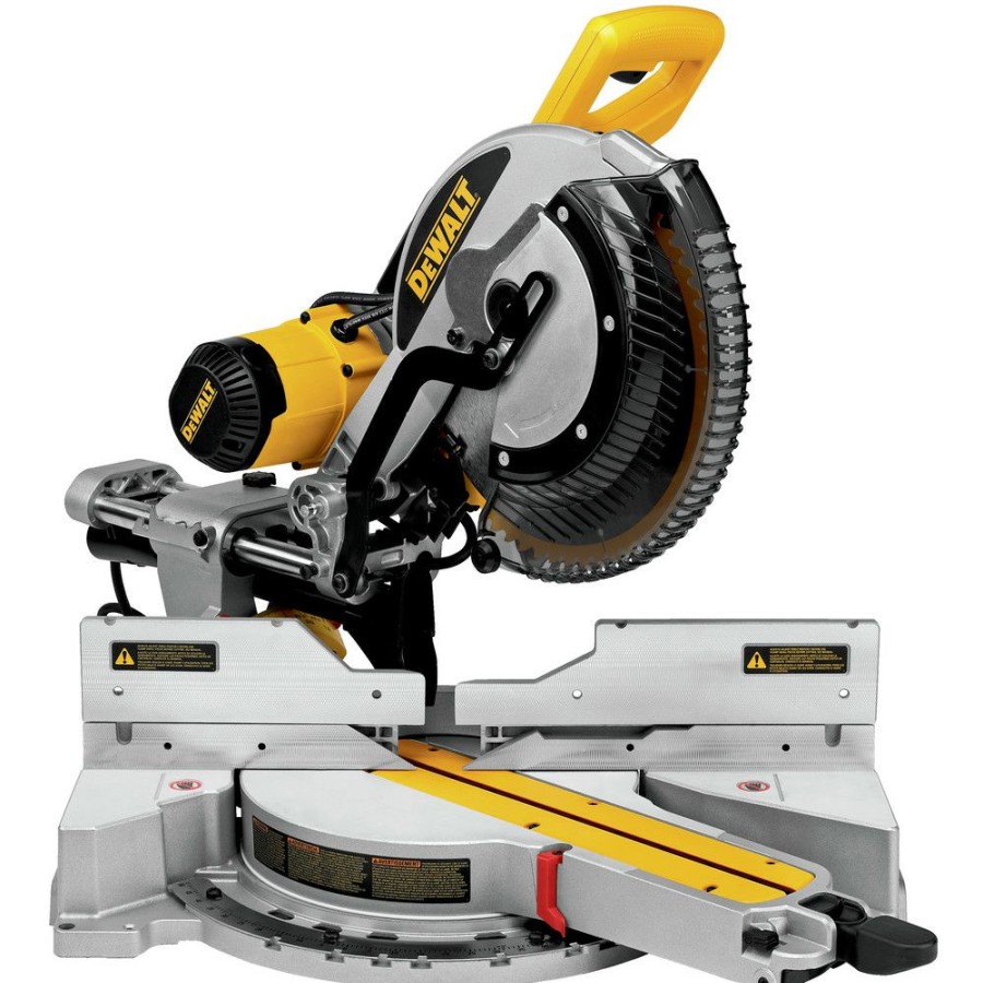 Power Tools * | Dewalt Dws779 120V 15 Amp Brushed 12 In. Corded Double Bevel Sliding Compound Miter Saw