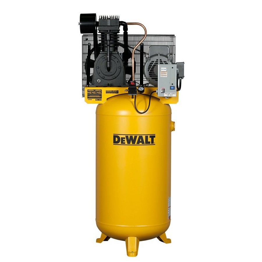 Air Tools And Equipment * | Dewalt Dxcmv7518075 7.5 Hp 80 Gallon Oil-Lube Stationary Air Compressor With Baldor Motor