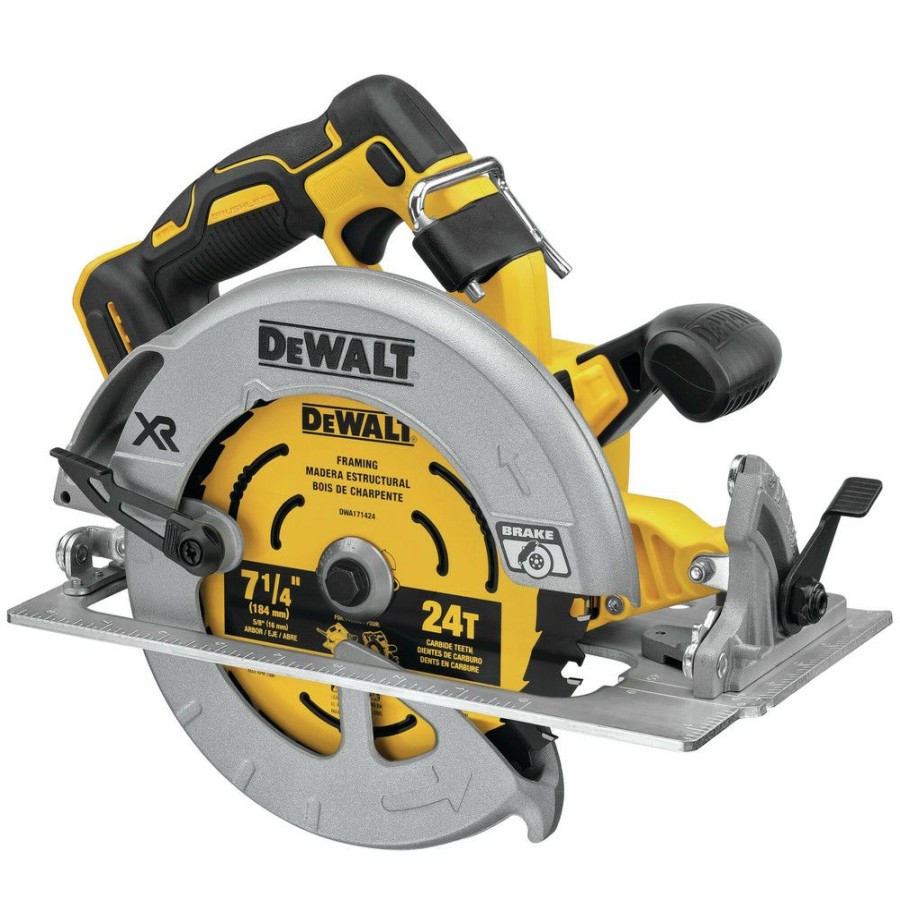 Power Tools * | Dewalt Dcs574B 20V Max Xr Brushless Lithium-Ion 7-1/4 In. Cordless Circular Saw With Power Detect Tool Technology (Tool Only)