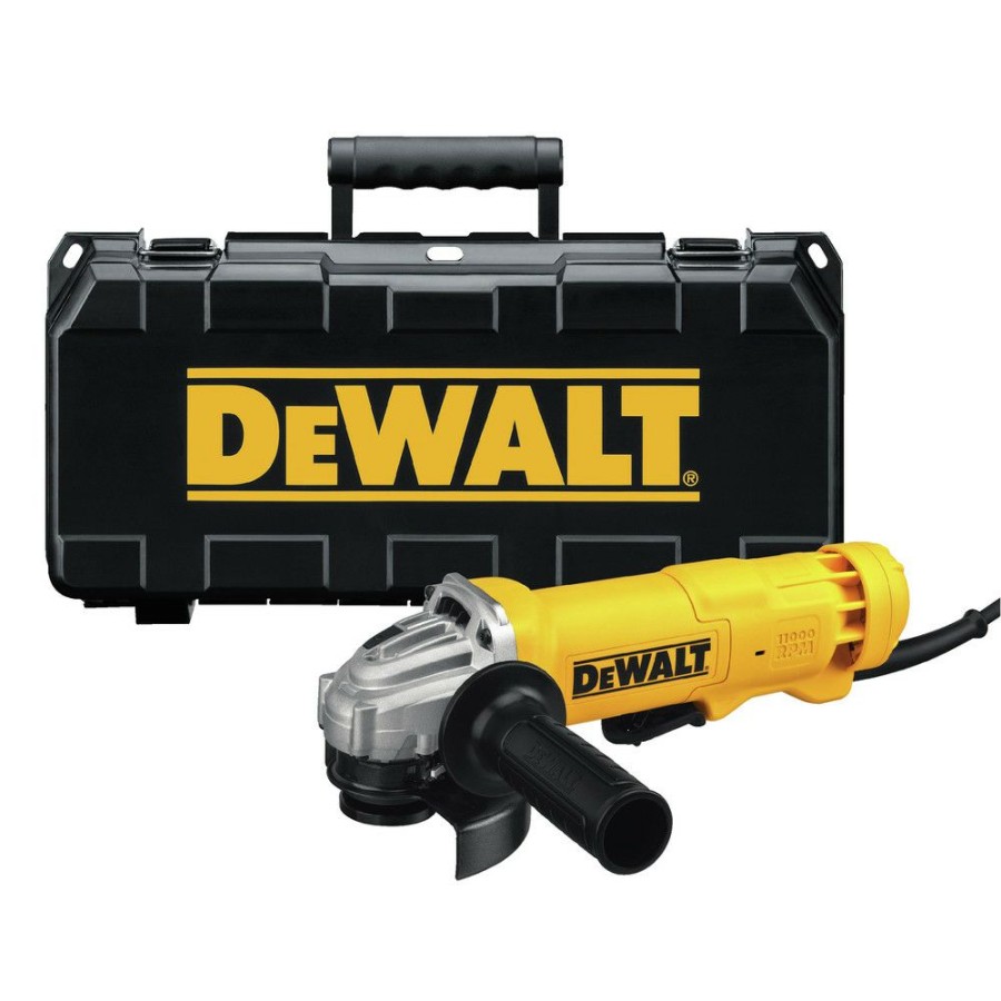 Power Tools * | Dewalt Dwe402K 11 Amp 4-1/2 In. Paddle Switch Angle Grinder Kit