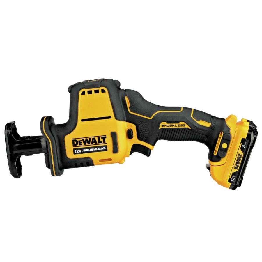 Power Tools * | Dewalt Dcs312G1 Xtreme 12V Max Brushless Lithium-Ion One-Handed Cordless Reciprocating Saw Kit (3 Ah)