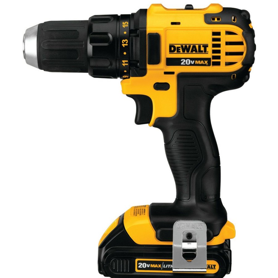 Power Tools * | Dewalt Dcd780C2 20V Max Lithium-Ion Compact 1/2 In. Cordless Drill Driver Kit (1.5 Ah)