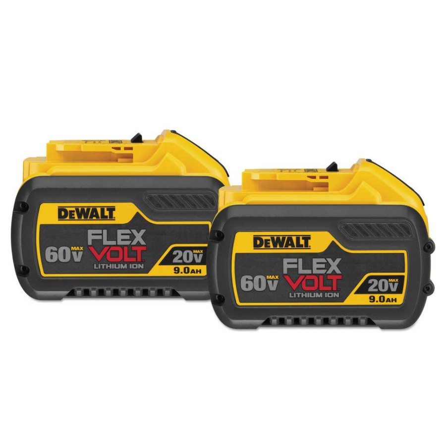 Power Tools * | Dewalt Dcb609-2 20V/60V Max Flexvolt 9 Ah Lithium-Ion Battery (2-Pack)