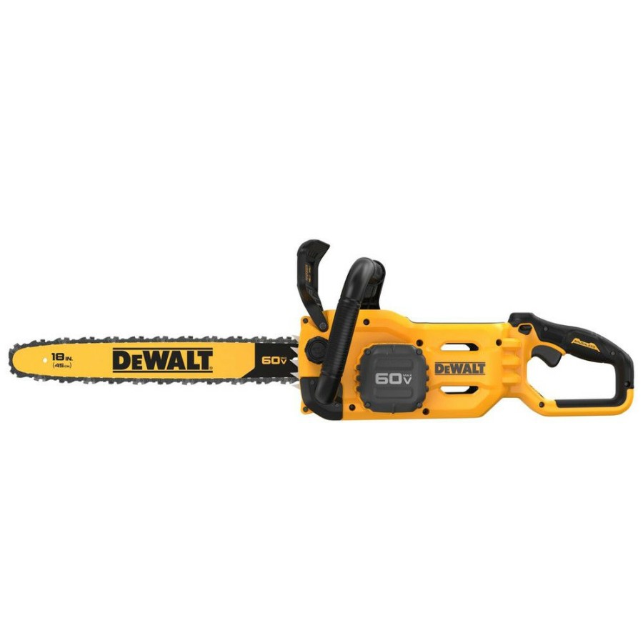 Outdoor Tools And Equipment * | Dewalt Dccs672B 60V Max Brushless Lithium-Ion 18 In. Cordless Chainsaw (Tool Only)