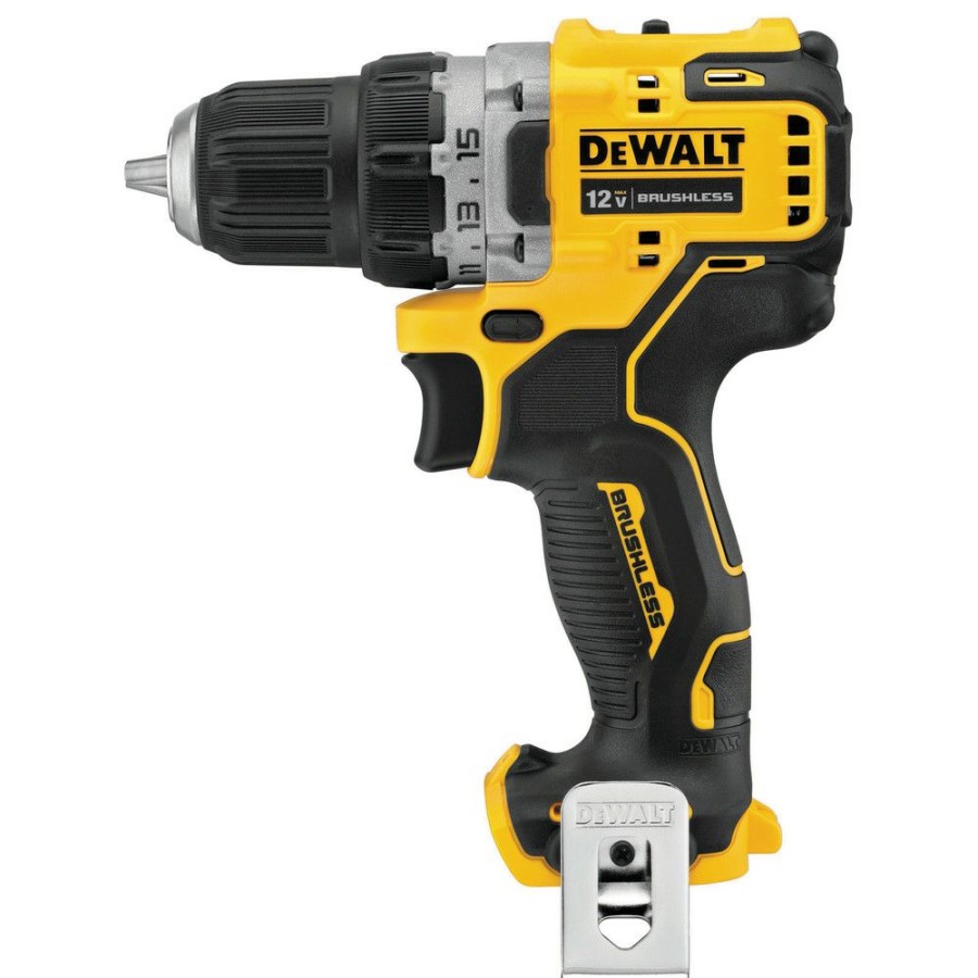 Power Tools * | Dewalt Dcd701B Xtreme 12V Max Lithium-Ion Brushless 3/8 In. Cordless Drill Driver (Tool Only)