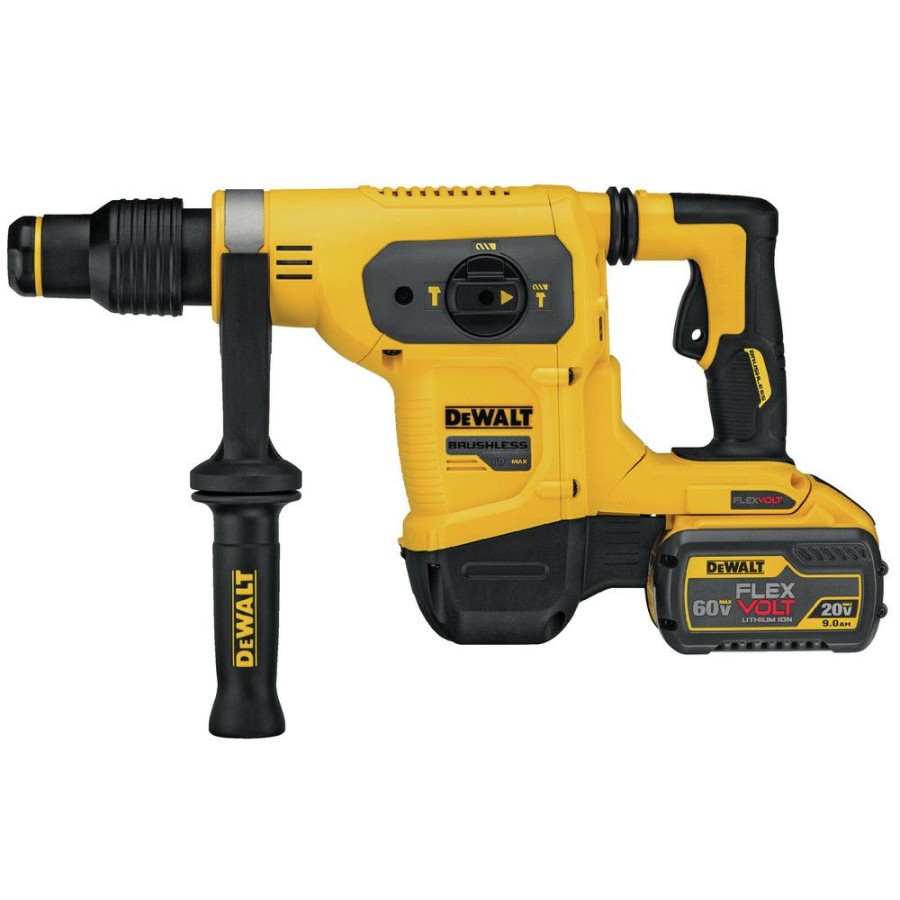 Power Tools * | Dewalt Dch481X2 60V Max Flexvolt 1-9/16 In. Sds-Max Combination Hammer Kit