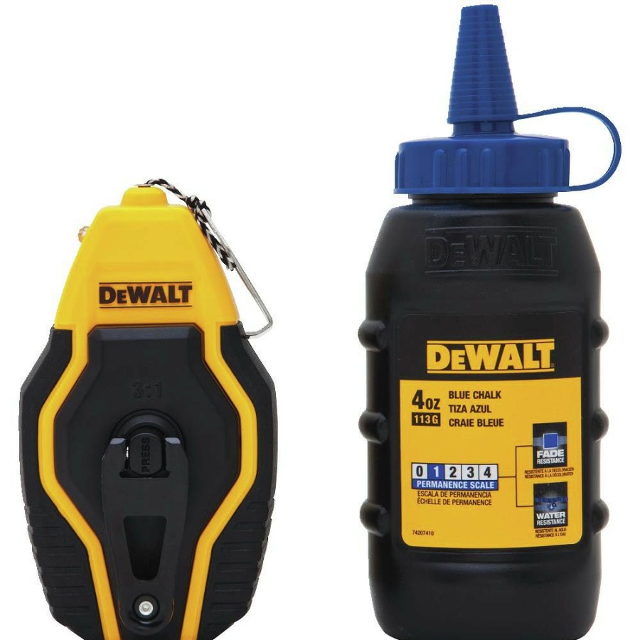 Hand Tools * | Dewalt Dwht47257L Compact Reel With Blue Chalk