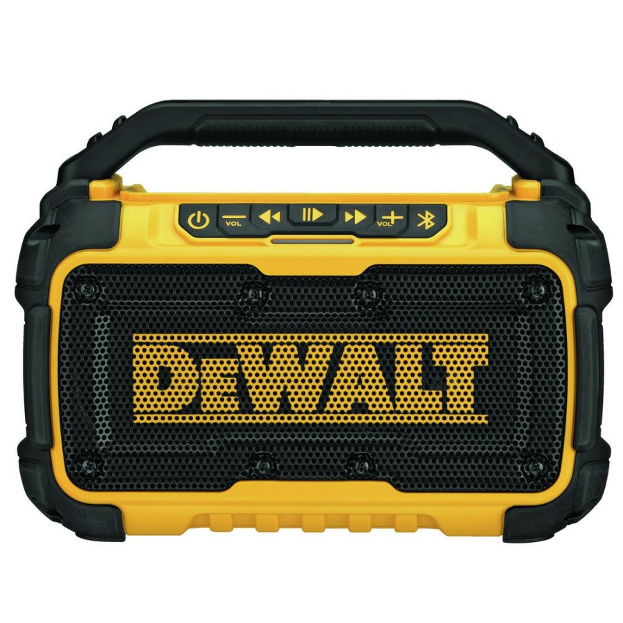 Power Tools * | Dewalt Dcr010 12V/20V Max Jobsite Bluetooth Speaker (Tool Only)