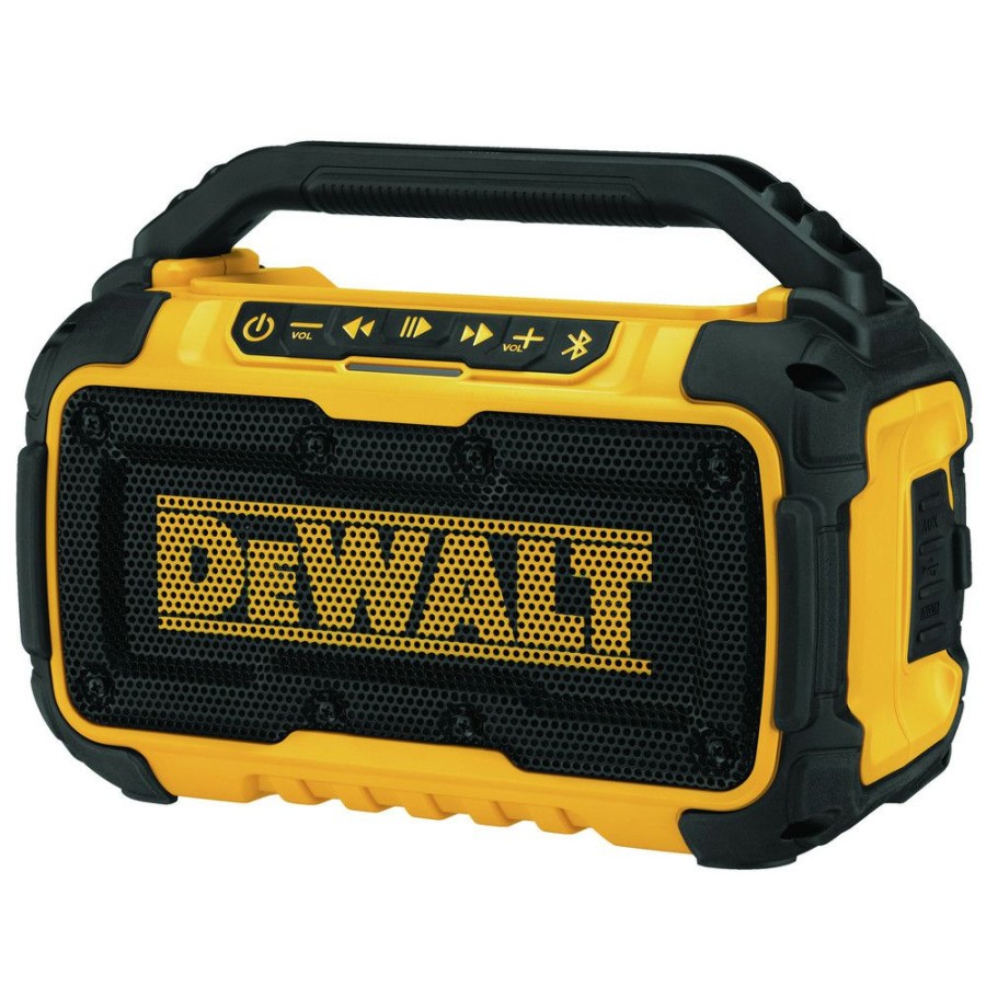 Power Tools * | Dewalt Dcr010 12V/20V Max Jobsite Bluetooth Speaker (Tool Only)