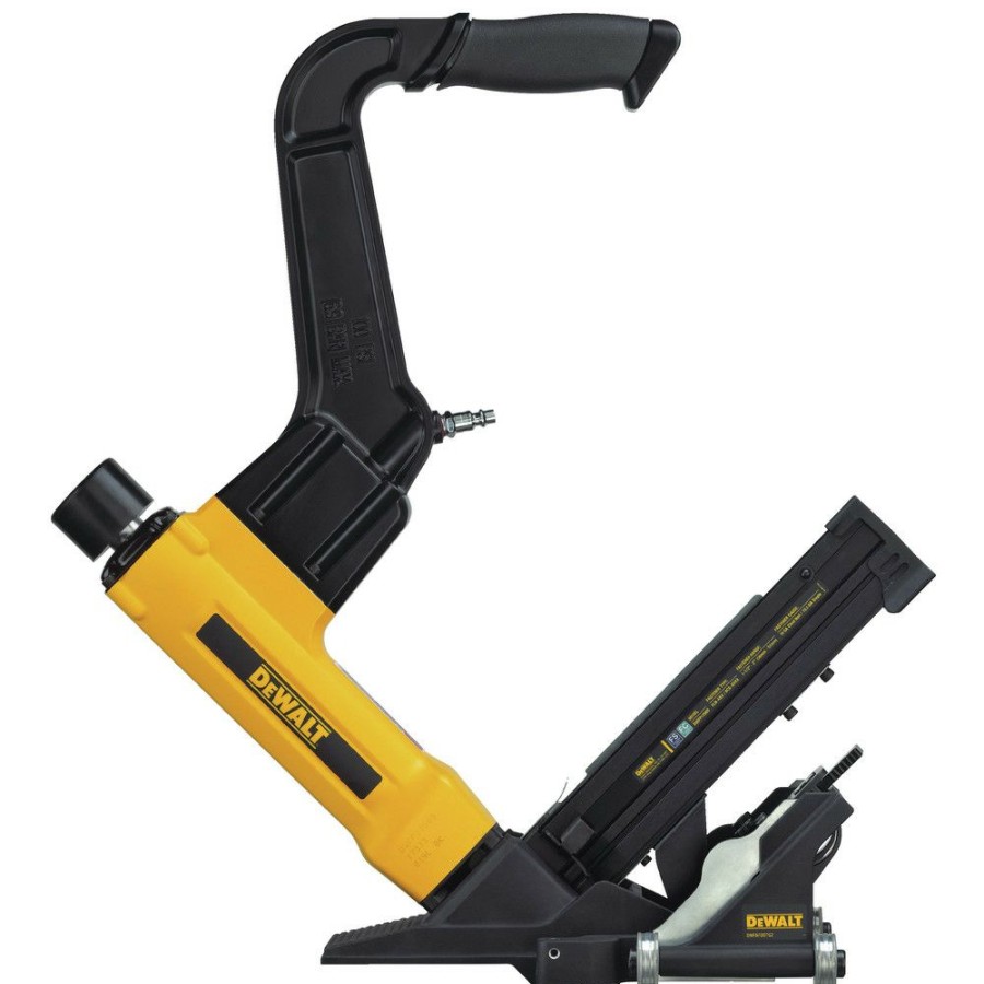 Air Tools And Equipment * | Dewalt Dwfp12569 2-N-1 16-Gauge Nailer And 15-1/2-Gauge Stapler Flooring Tool