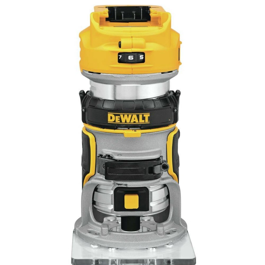 Power Tools * | Dewalt Dcw600B 20V Max Xr Cordless Compact Router (Tool Only)