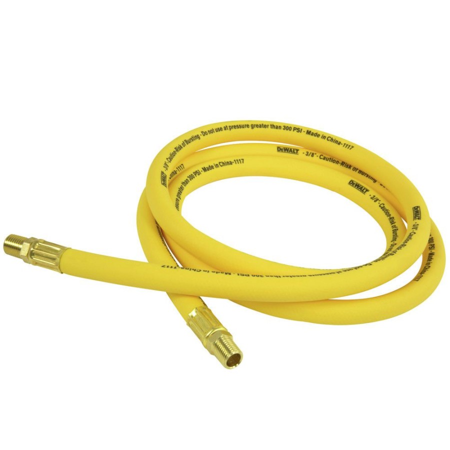 Air Tools And Equipment * | Dewalt Dxcm012-0209 3/8 In. X 6 Ft. Premium Hybrid Lead-In Hose