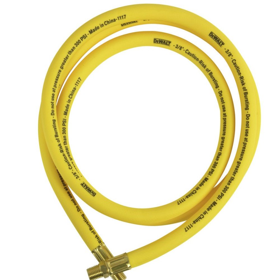 Air Tools And Equipment * | Dewalt Dxcm012-0209 3/8 In. X 6 Ft. Premium Hybrid Lead-In Hose