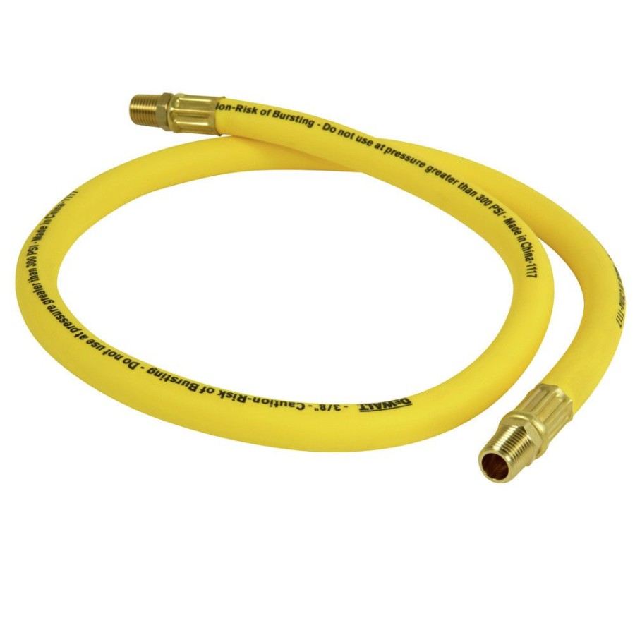 Air Tools And Equipment * | Dewalt Dxcm012-0208 3/8 In. X 3 Ft. Premium Hybrid Whip Hose