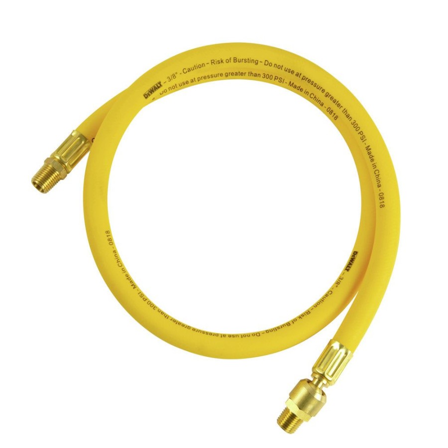 Air Tools And Equipment * | Dewalt Dxcm012-0208 3/8 In. X 3 Ft. Premium Hybrid Whip Hose