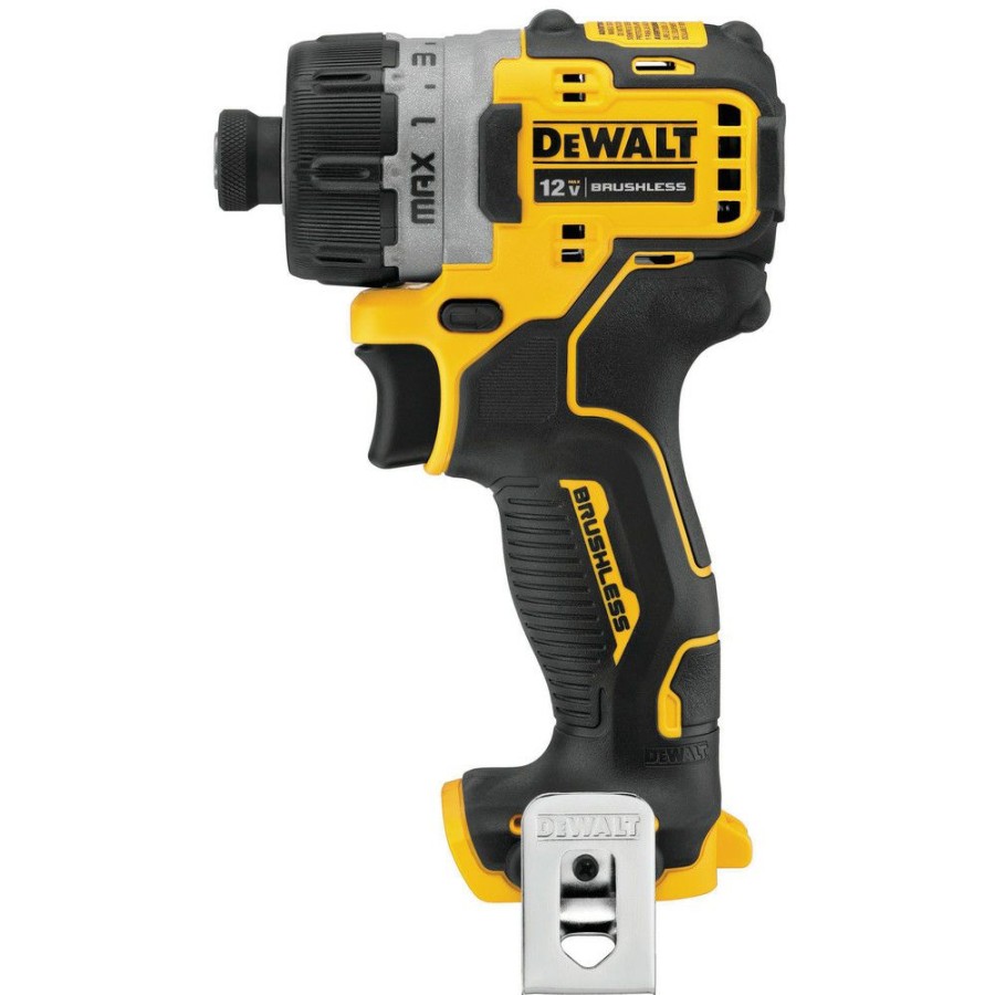 Power Tools * | Dewalt Dcf601B Xtreme 12V Max Brushless 1/4 In. Cordless Lithium-Ion Screwdriver (Tool Only)