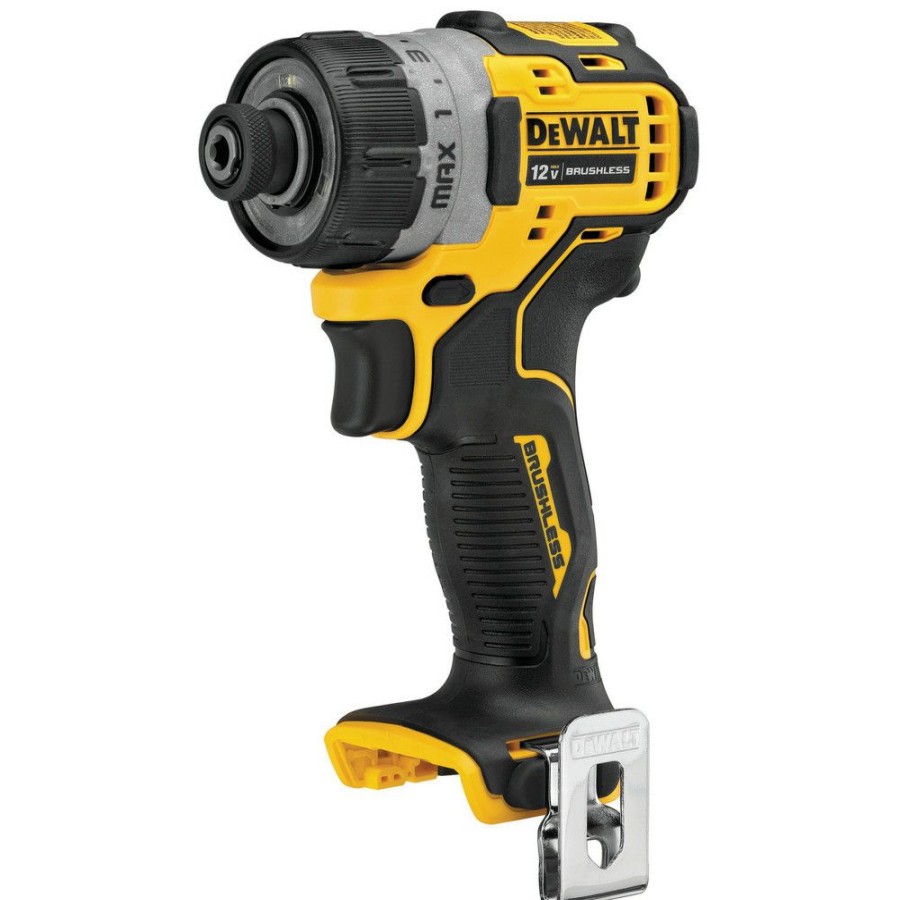 Power Tools * | Dewalt Dcf601B Xtreme 12V Max Brushless 1/4 In. Cordless Lithium-Ion Screwdriver (Tool Only)