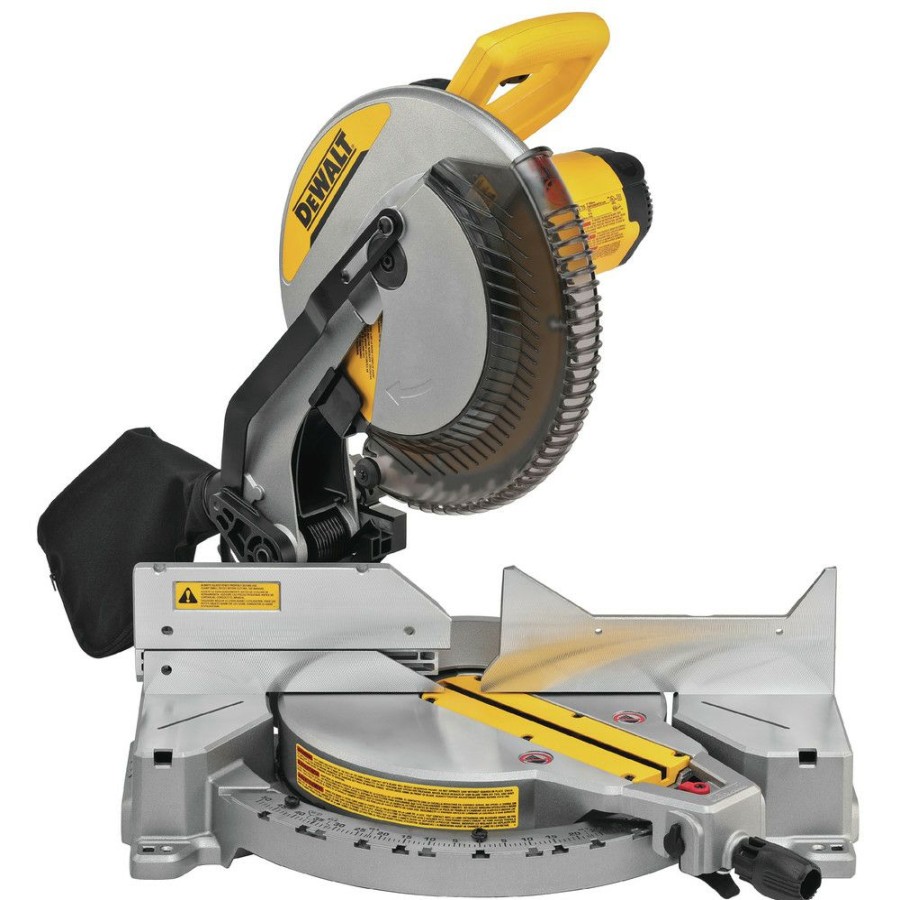 Power Tools * | Dewalt Dws715 120V 15 Amp 12 In. Corded Single Bevel Compound Miter Saw