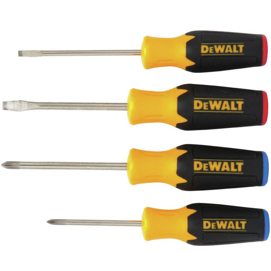 Hand Tools * | Dewalt Dwht62512 4-Piece Screwdriver Set