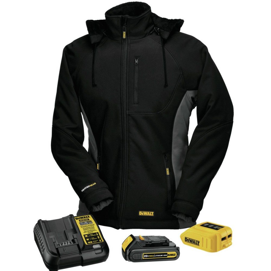 Clothing And Gear * | Dewalt Dchj066C1-M 20V Max Li-Ion Women'S Heated Jacket Kit Medium