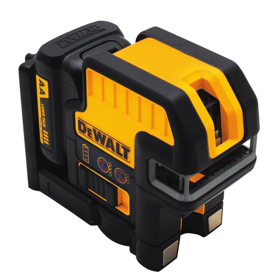 Hand Tools * | Dewalt Dw0825Lr 12V Max Compatible 5 Spot Cross Line Red Laser