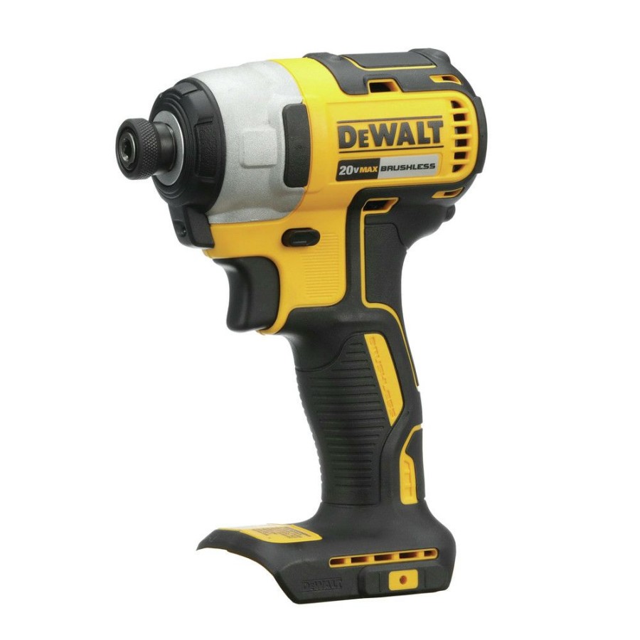 Power Tools * | Dewalt Dcf787C2 20V Max Brushless Lithium-Ion 1/4 In. Cordless Impact Driver Kit With (2) 1.3 Ah Batteries