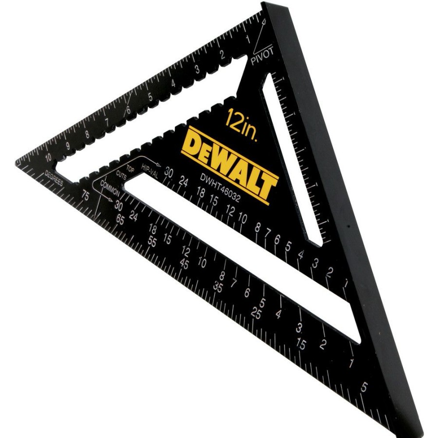 Hand Tools * | Dewalt Dwht46032 12 In. Premium Rafter Square