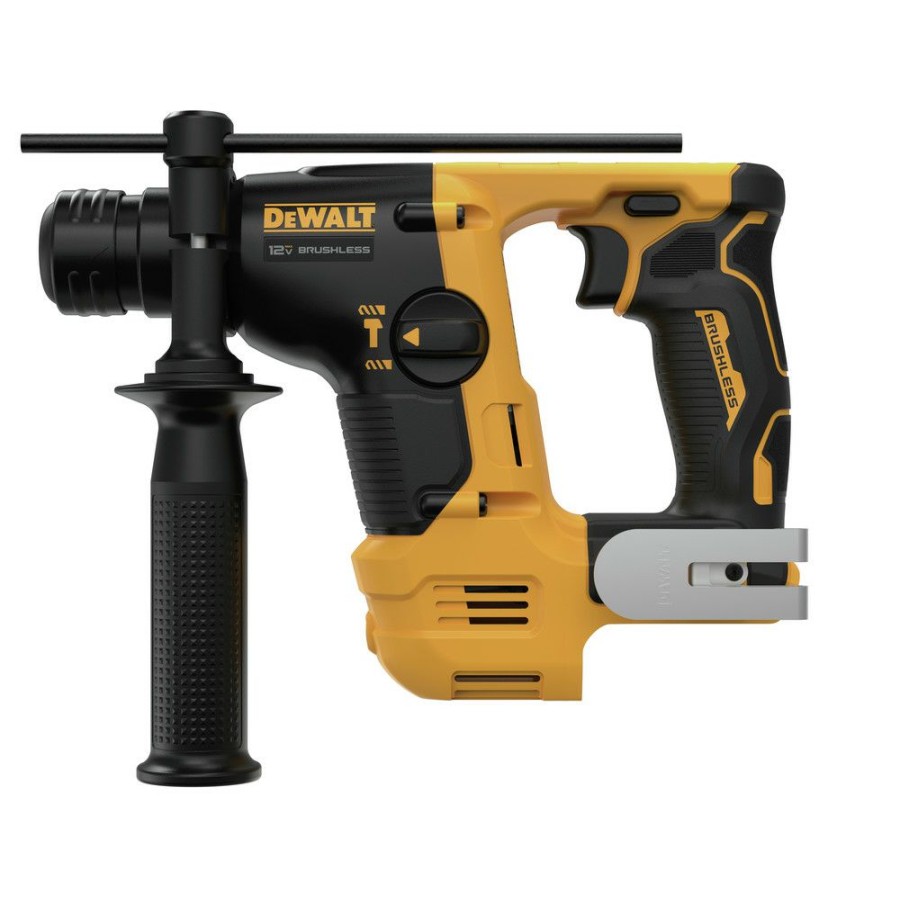 Power Tools * | Dewalt Dch072B Xtreme 12V Max Brushless Lithium-Ion 9/16 In. Cordless Sds Plus Rotary Hammer (Tool Only)