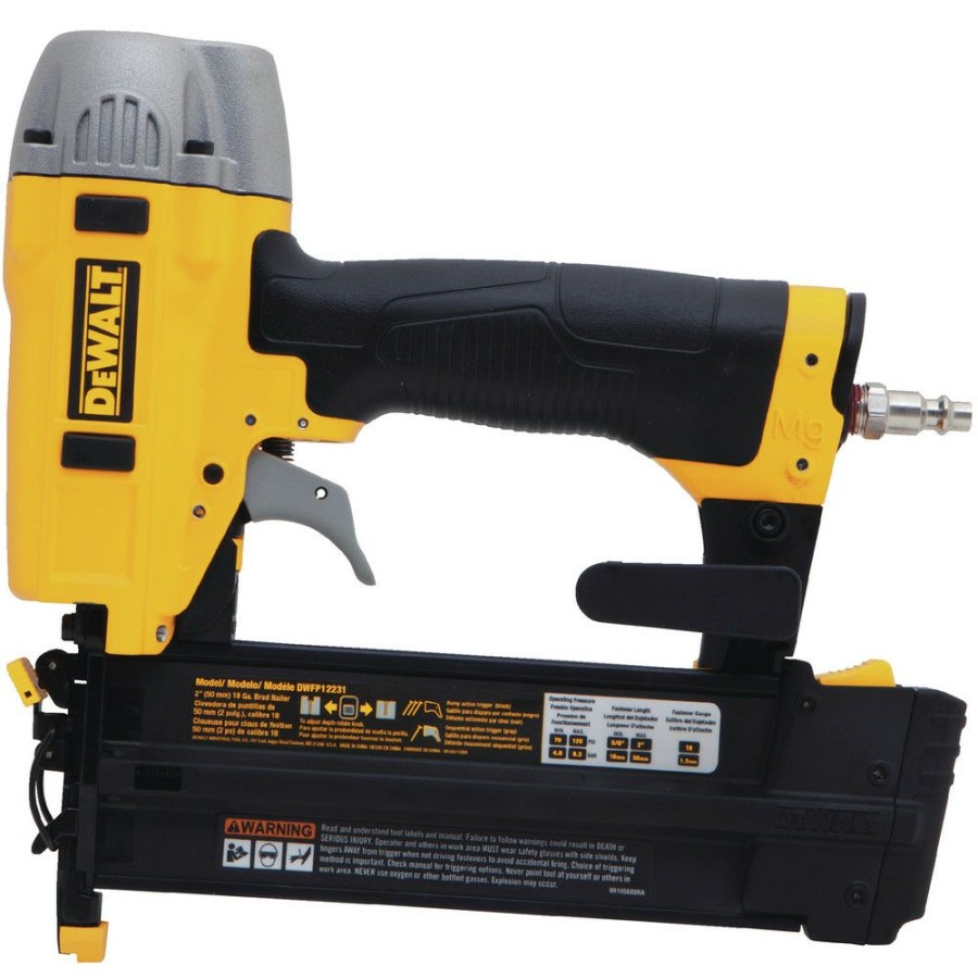 Air Tools And Equipment * | Dewalt Dwfp12231 18-Gauge 2 In. Brad Nailer Kit