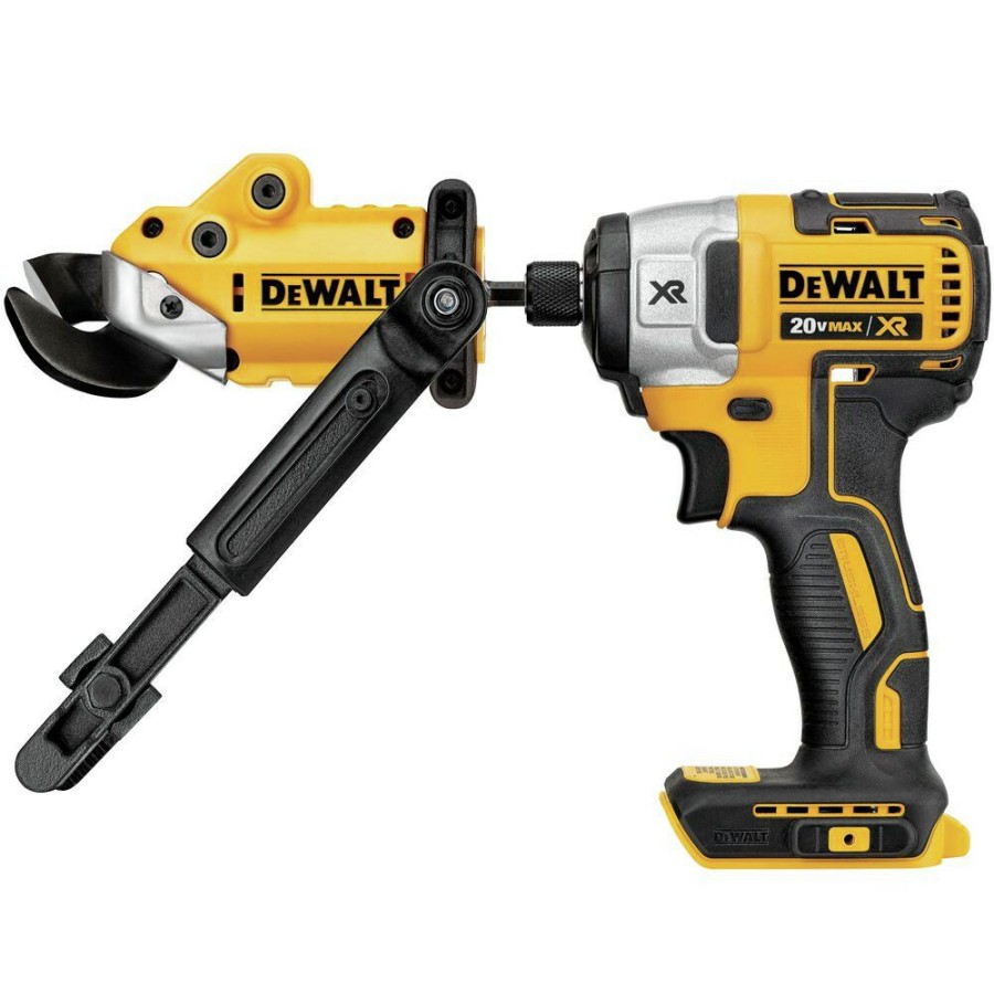 Power Tools * | Dewalt Dwashrir 18 Gauge Shear Attachment