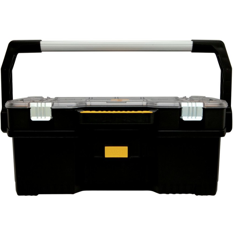 Tool Storage * | Dewalt Dwst24075 12.72 In. X 24 In. X 11.2 In. Tote With Removable Organizer Black