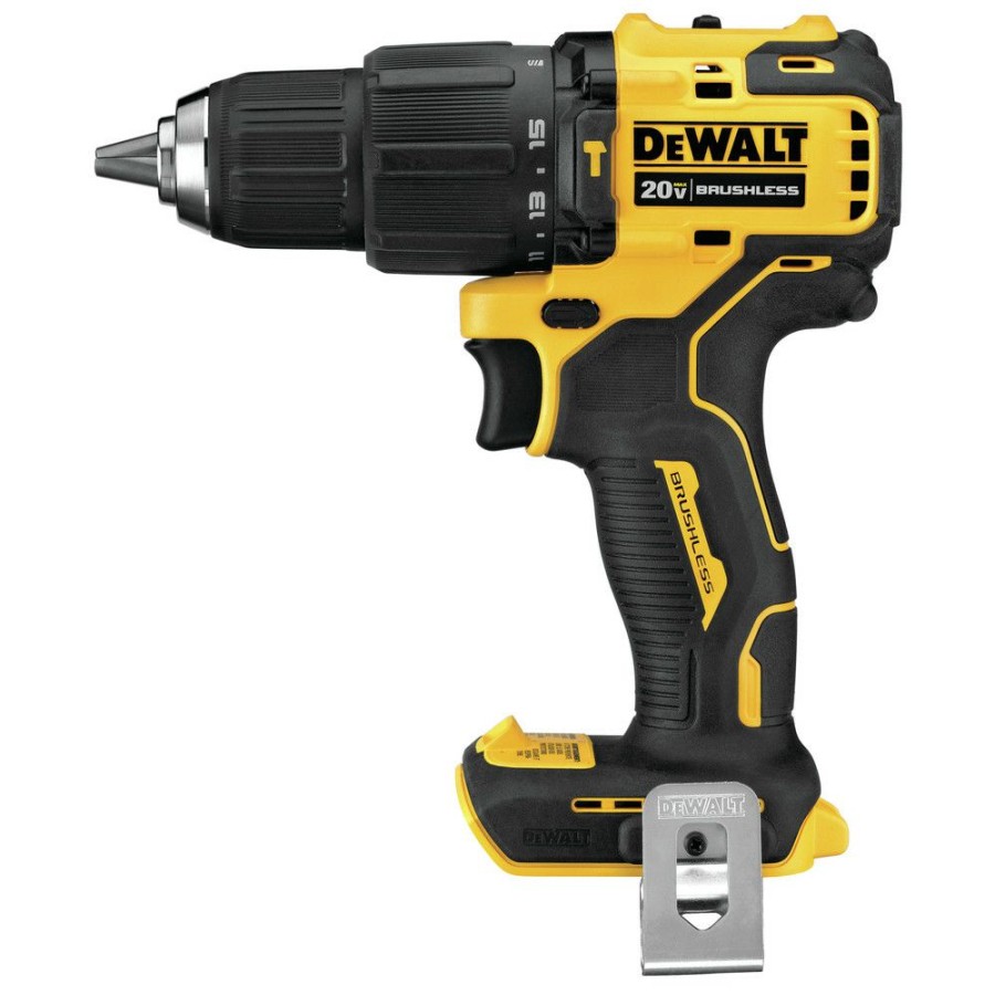 Power Tools * | Dewalt Dckts279C2 Atomic 20V Max Brushless 1/2 In. Hammer Drill Driver / 1/4 In. Impact Driver Combo Kit With Toughsystem