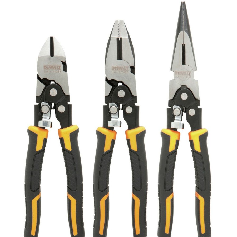 Hand Tools * | Dewalt Dwht70485 Compound Pliers (3-Pack)