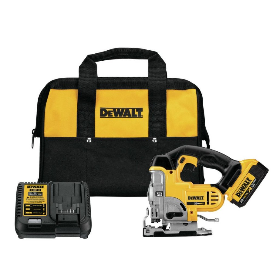 Power Tools * | Dewalt Dcs331M1 20V Max Lithium-Ion 3000 Spm Cordless Jigsaw Kit (3 Ah)