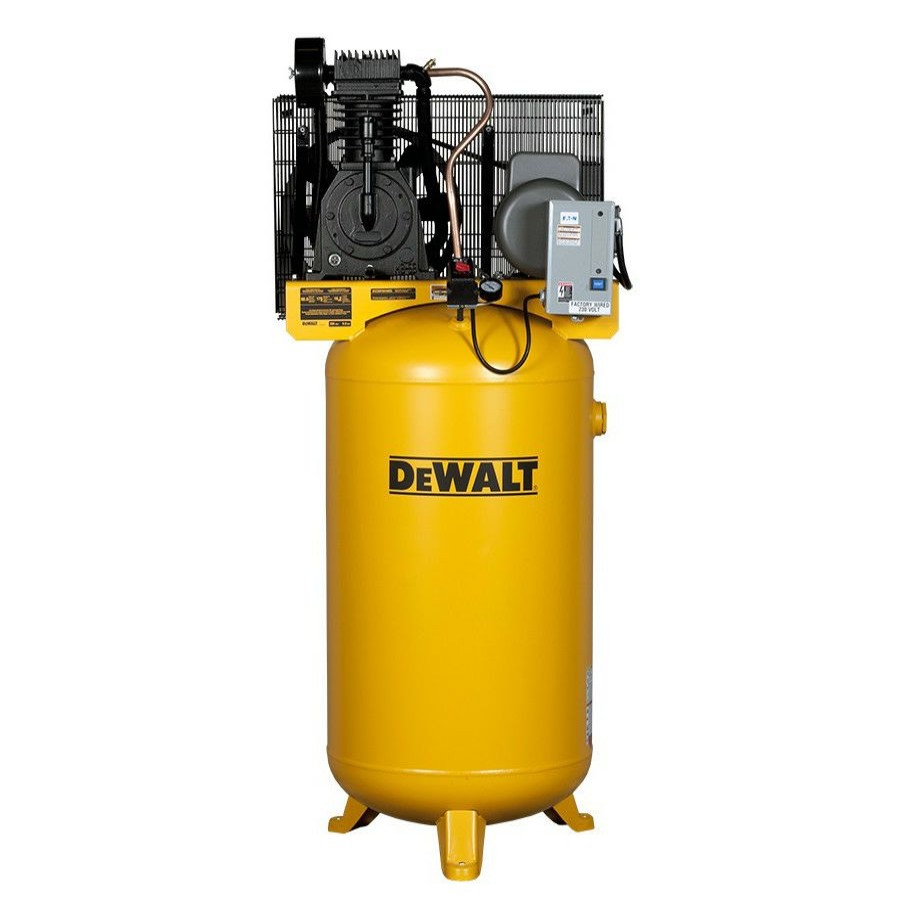 Air Tools And Equipment * | Dewalt Dxcmv5018055 5 Hp 80 Gallon Oil-Lube Stationary Air Compressor With Baldor Motor