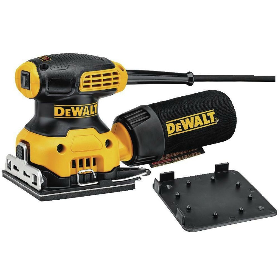 Power Tools * | Dewalt Dwe6411 1/4 Sheet Palm Grip Sander