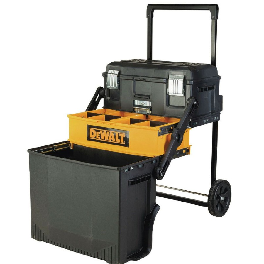 Tool Storage * | Dewalt Dwst20880 16.33 In. X 21.66 In. X 28.83 In. Multi-Level Workshop Black/Yellow