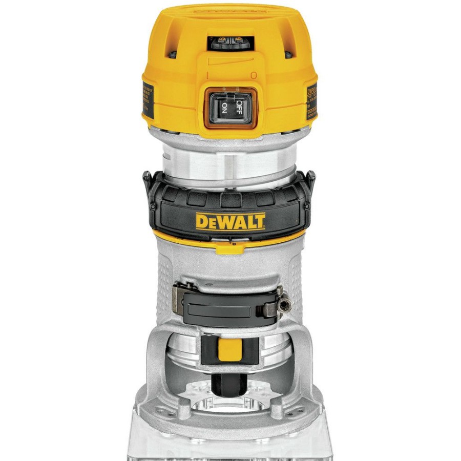 Power Tools * | Dewalt Dwp611 110V 7 Amp Variable Speed 1-1/4 Hp Corded Compact Router With Led