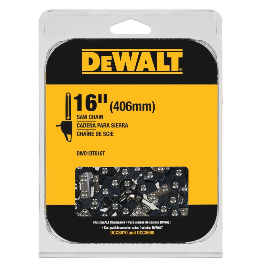 Outdoor Tools And Equipment * | Dewalt Dwo1Dt616T 16 In. Chainsaw Replacement Chain