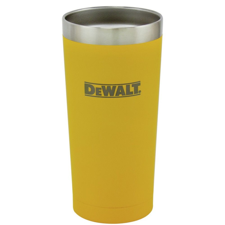 Outdoor * | Dewalt Dxc20Oztys 20 Oz. Yellow Powder Coated Tumbler