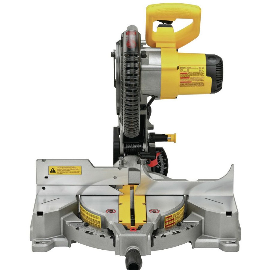 Power Tools * | Dewalt Dws713 15 Amp 10 In. Single Bevel Compound Miter Saw