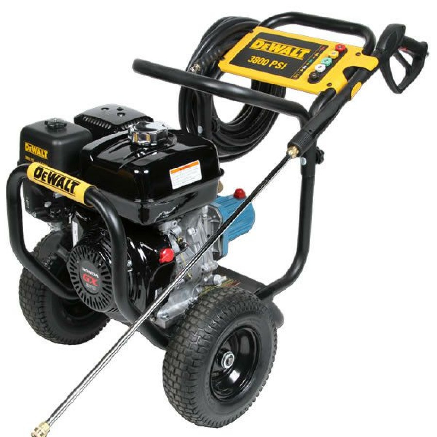 Outdoor Tools And Equipment * | Dewalt Dxpw60604 3,800 Psi 2.5 Gpm Gas Pressure Washer