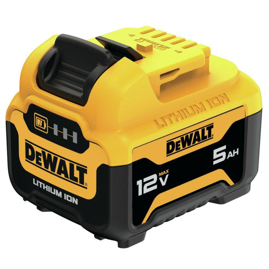 Power Tools * | Dewalt Dcb126-2 (2) 12V Max 5 Ah Lithium-Ion Batteries